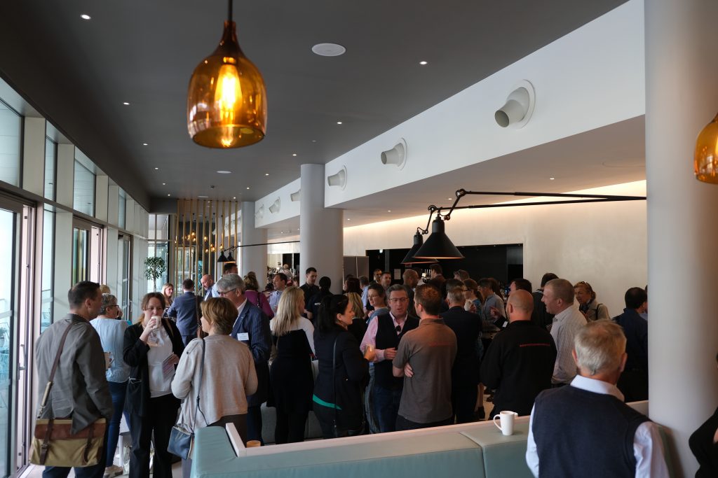 GO Get Networking event organised by GO Get Organised - busy room of people networking