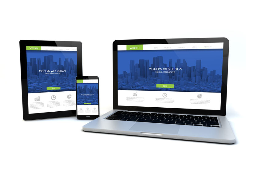 GO Get Organised blog on websites - image shows website across multiple screen sizes