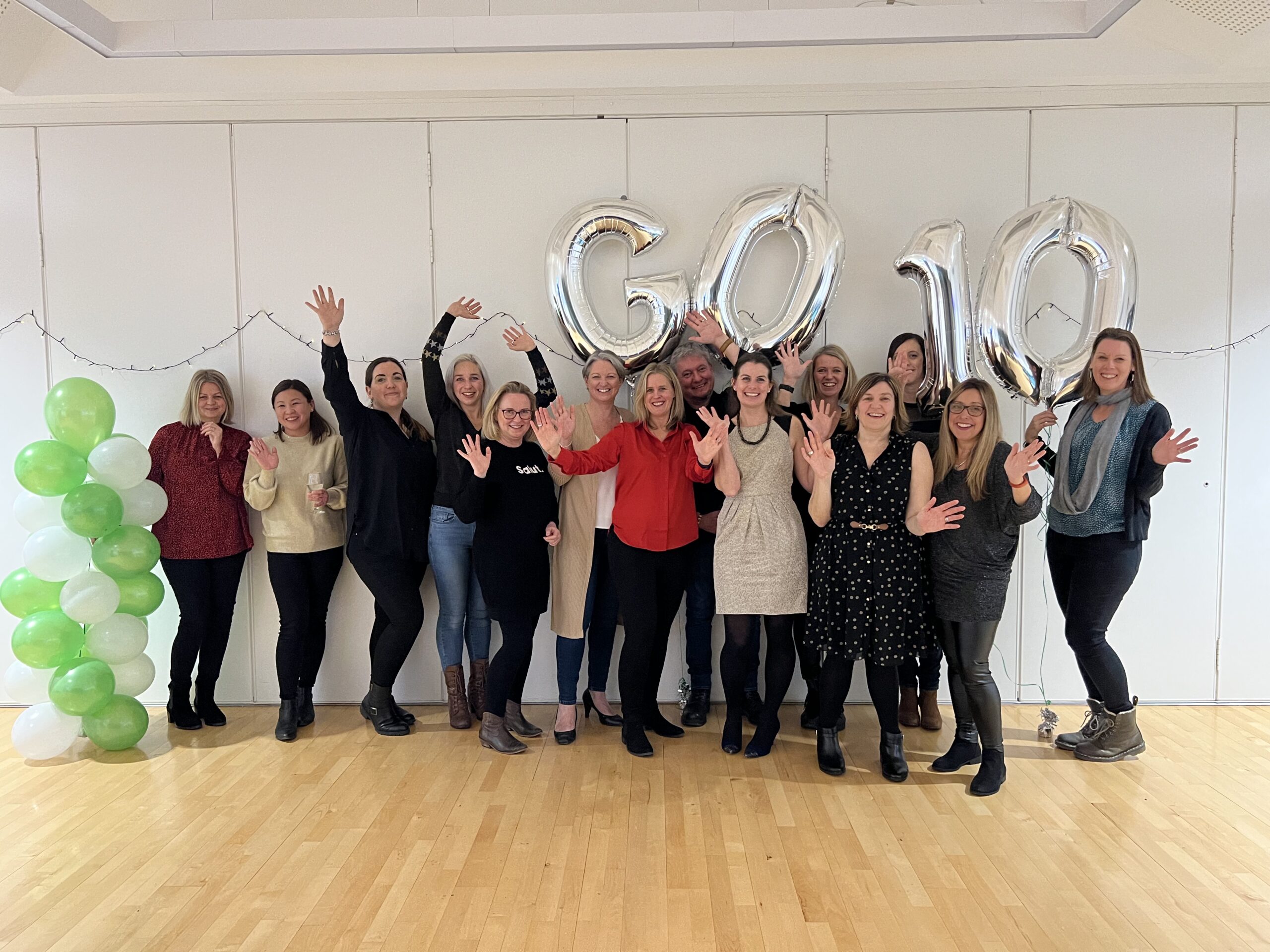 GO Get Organised Team celebrating 10 years