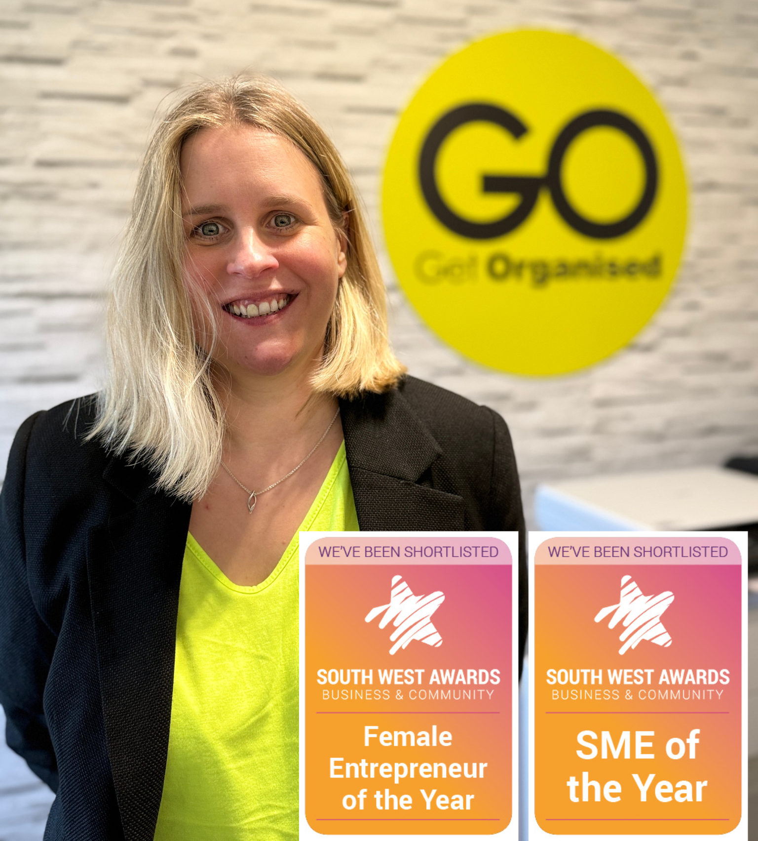 GO Get Organised nominated for business award